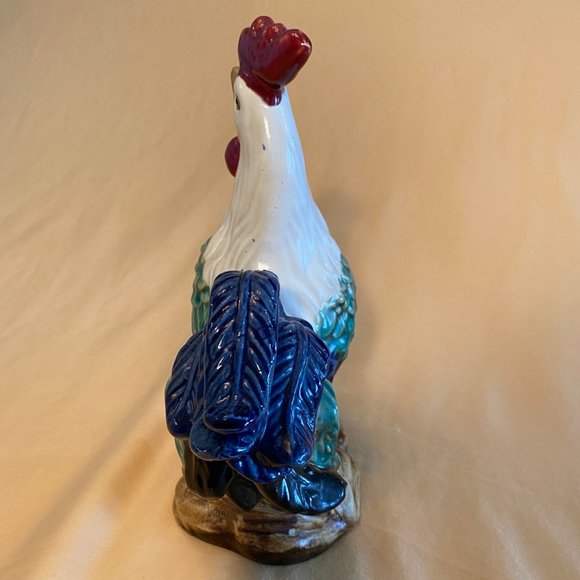 Ceramic Rooster Figurine - Picture 3 of 8